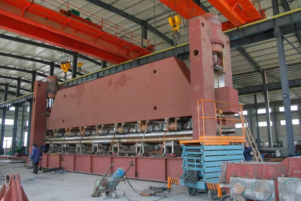 船用及掛車用卷板機案例